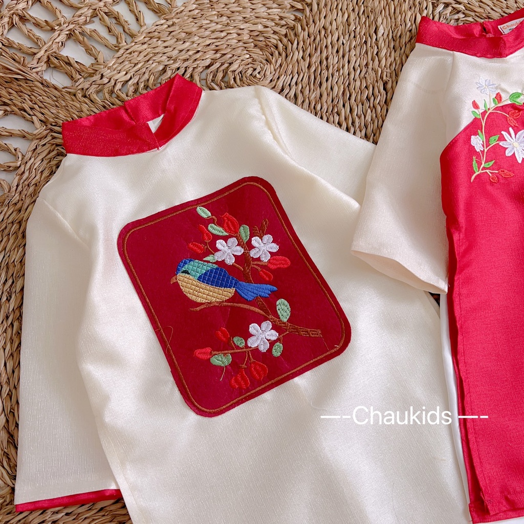 SALE ÁO DÀI CHO BÉ TRAI BÉ GÁI SIZE 10-18KG