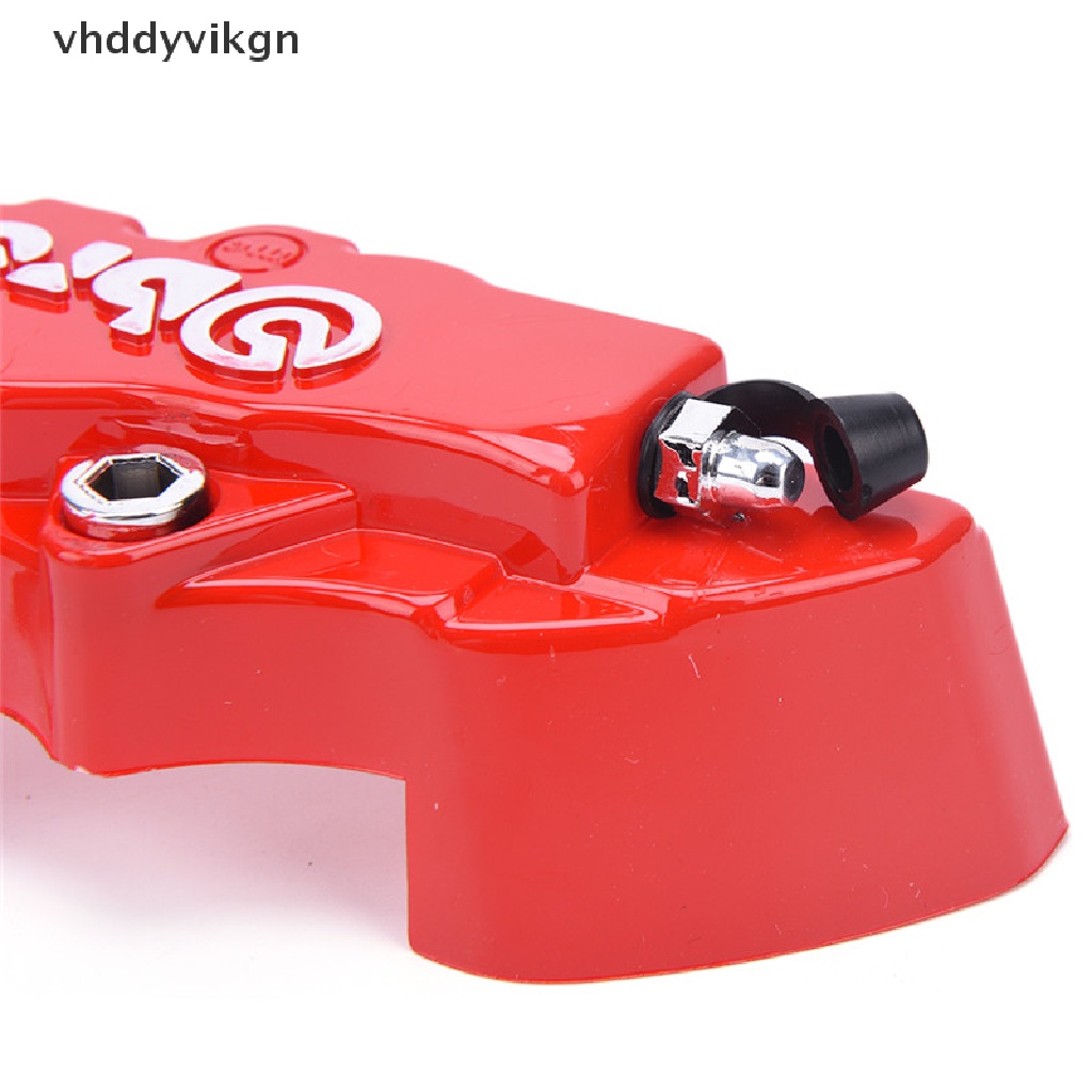 Set 2 Ốp Bảo Vệ Phanh Đĩa Trước / Sau Bằng ABS Dành Cho Xe Hơi