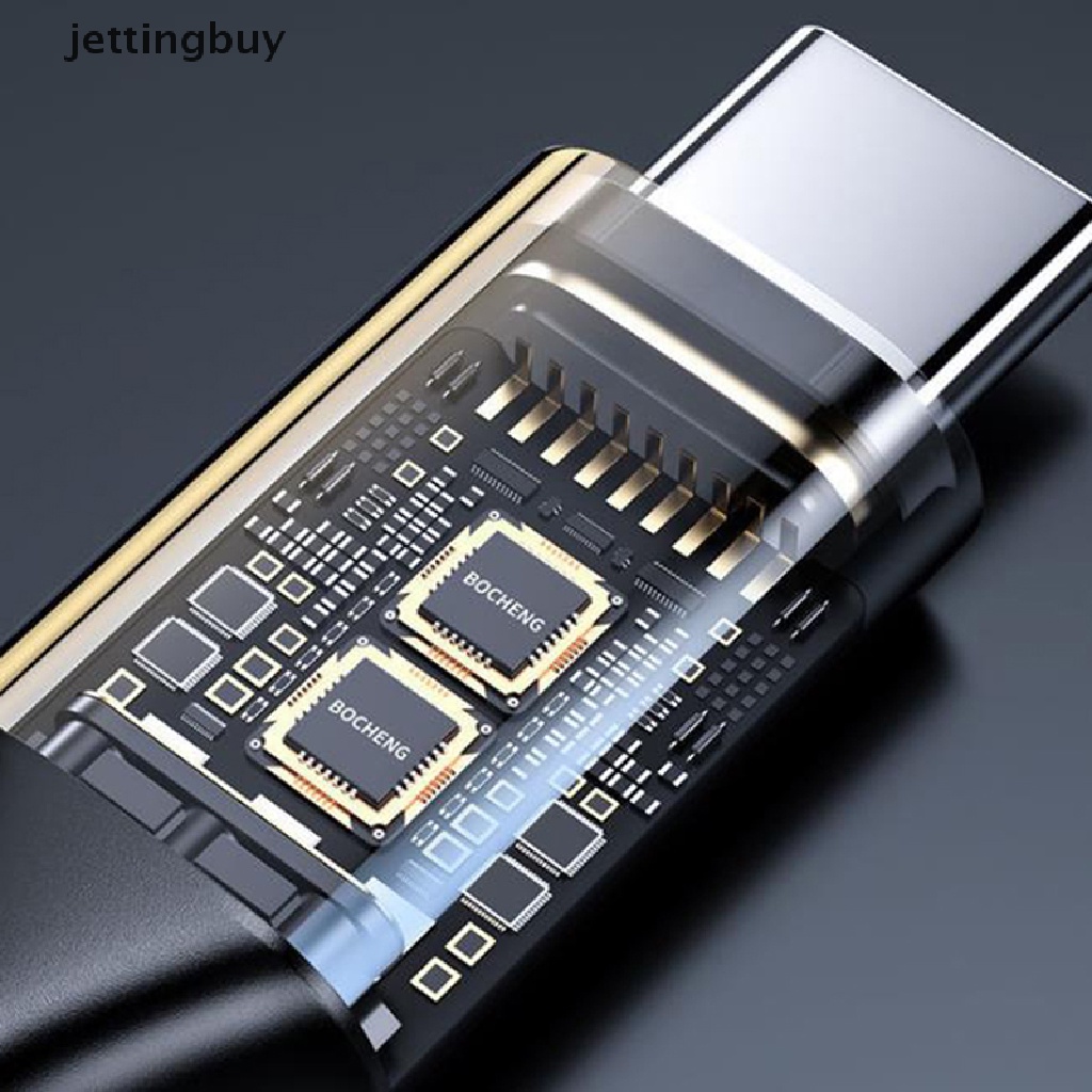 Cáp chuyển đổi JETTING QDD AUX Type C sang 3.5mm thích hợp cho iPhone 13 12 11 Pro Max/ điện thoại Type-C 3.5 mm