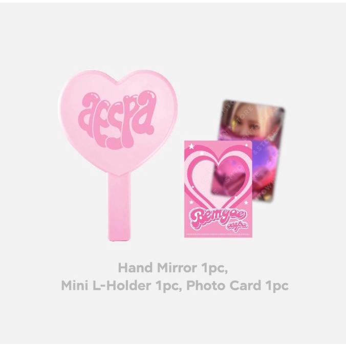 Aespa HAND MIRROR SET - Come to MY illusion