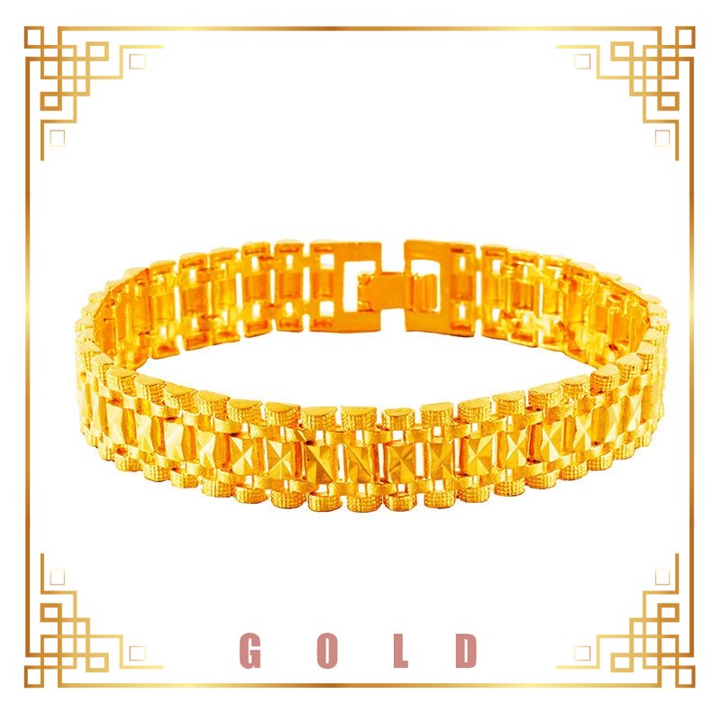 Dây ChuyềN ĐồNg Hồ Mạ VàNg 24K Cho Nam