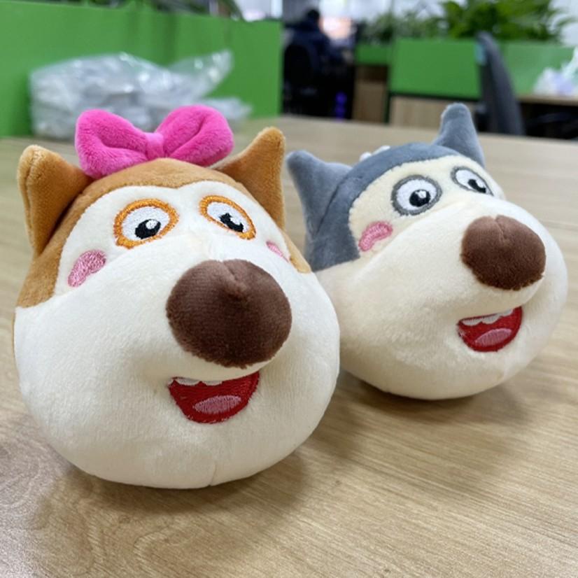 Móc Khoá Hình Thú Nhồi Bông Lucy, Móc Treo Balo - Thương Hiệu Wolfoo