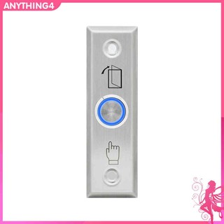 ✥Anything4✥【In Stock】 Stainless Steel Exit Button Push Switch Door Opener Release for Access Control