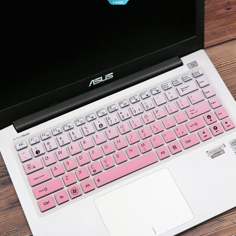 Tấm Lót Bảo Vệ Bàn Phím Máy Tính Bằng Silicon Siêu Mỏng Chất Lượng Cao Cho ASUS X441 E402 X455L X454L X453M X441N X441M 14inch