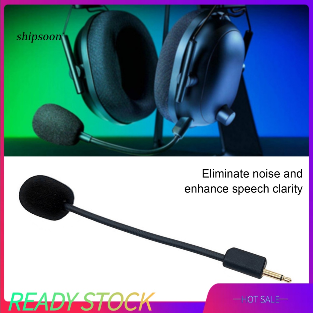 Micro Tai Nghe Có Thể Tháo Rời Jack 3.5mm Cho Razer BlackShark V2 / V2 Pro / V2 SE