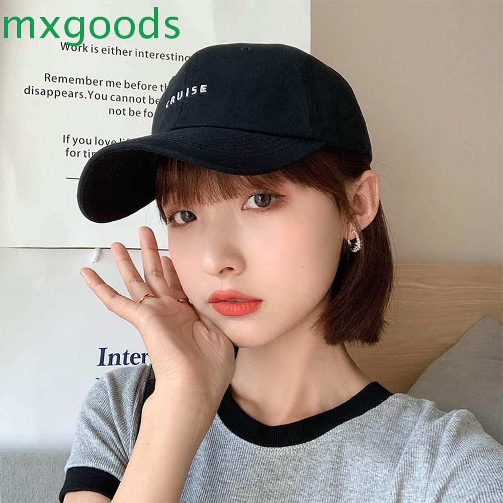 Mũ lưỡi trai thêu chữ phong cách hiphop Hàn Quốc thời trang mùa hè