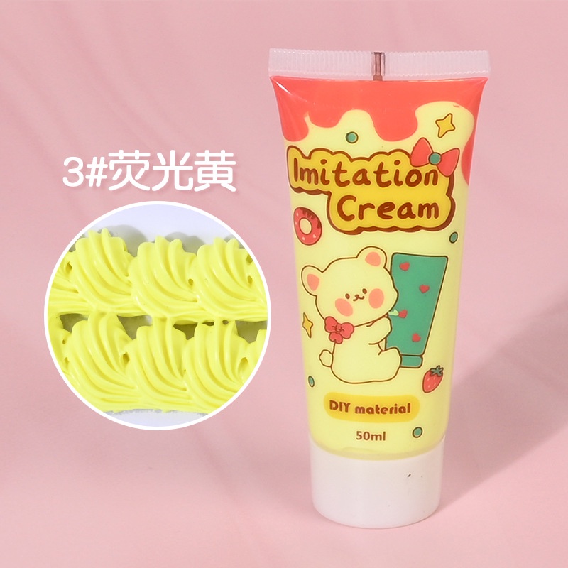 Kem Gooka 50g 31 Màu Tự Làm Kẹp Tóc / Keo Dán