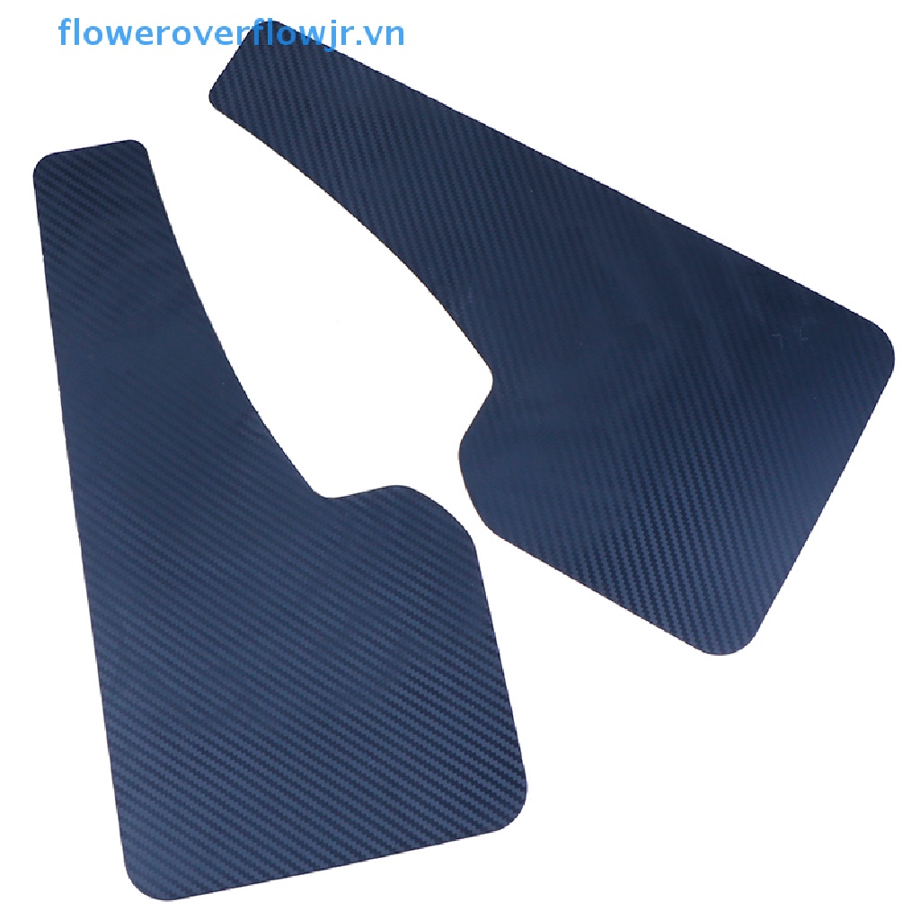 Bộ 2 Tấm Chắn Bùn Bằng Sợi Carbon Cho Xe SUV