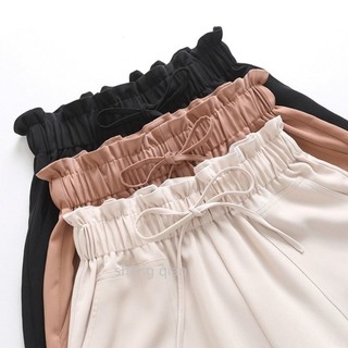 Quần Short Nữ Eo Cao Rút Dây