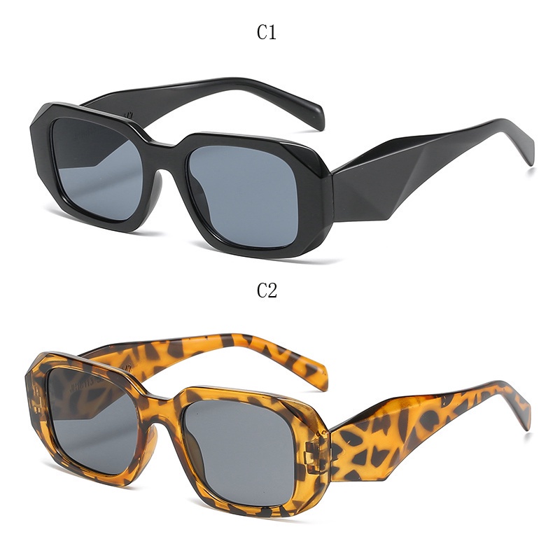 Kính Mát Gọng Oval Chống Tia UV Phong Cách Retro Thời Trang Cho Nam Nữ