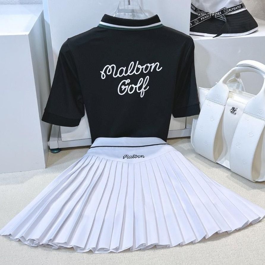 Chân Váy Xếp Ly Ôm Dáng Co Giãn Khô Nhanh Chống Lộ Hàng Khi Chơi golf Hakama 0ZKP