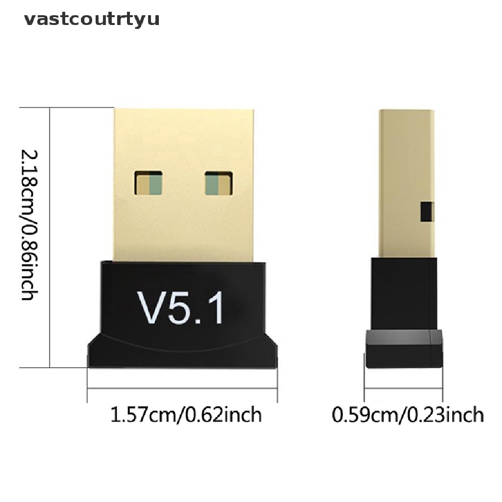 Usb Thu Phát Bluetooth 5.1 Cho Máy Tính, Laptop