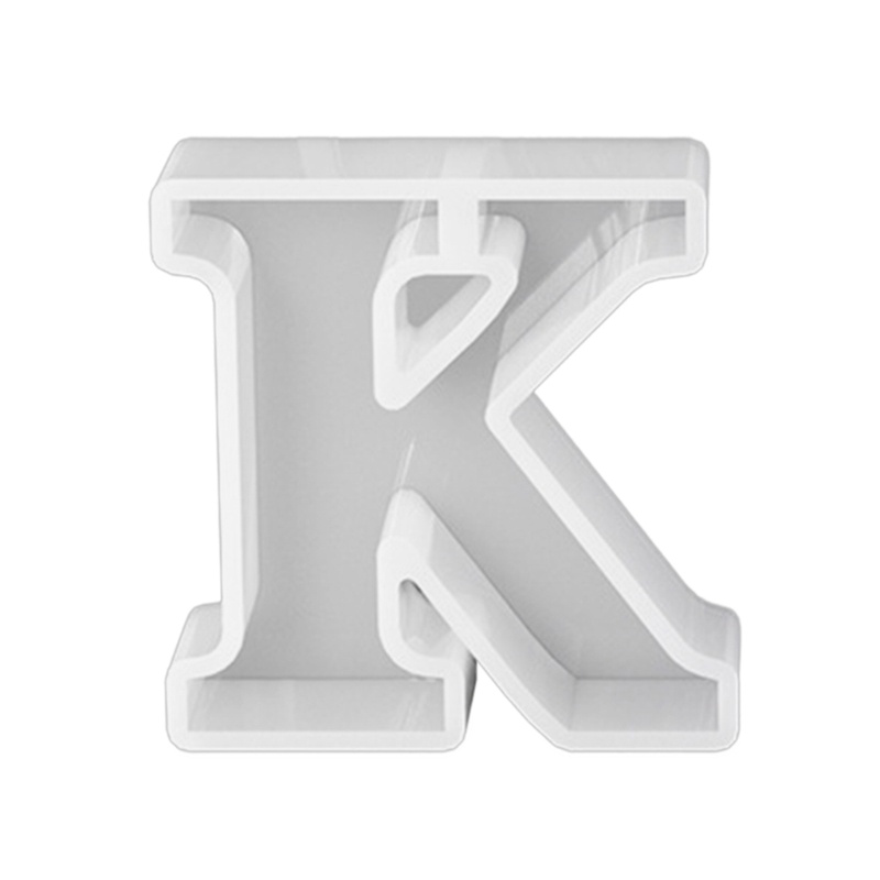 Khuôn Silicone Làm Móc Khóa Hình Chữ Mojito