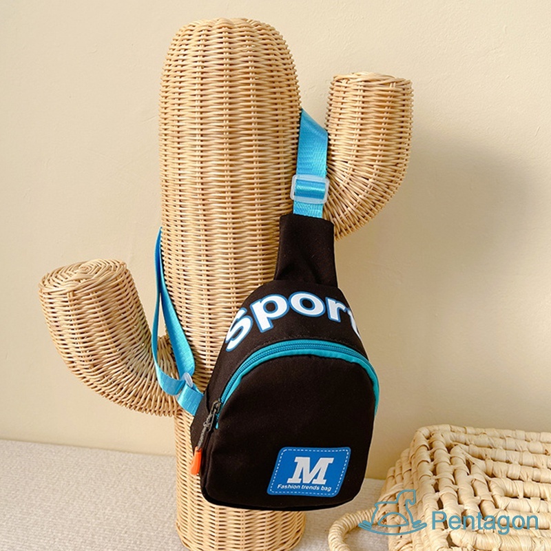 Túi Đeo Chéo In Chữ Thời Trang Hàn Quốc Cho Bé