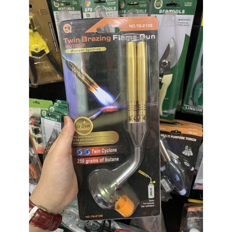 Khò 2 nòng - khò đôi [GIÁ TỐT] blame guz twin brazing