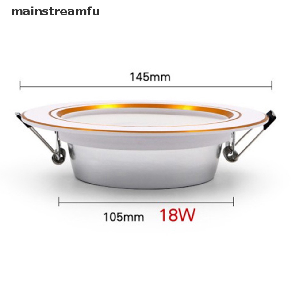 Đèn LED Âm Trần Ánh Sáng Trắng Bạc 5W 12W 18W AC 220V - 240V