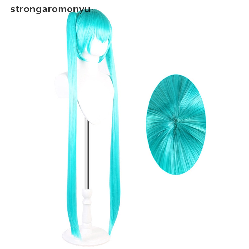 Tóc Giả Hóa Trang Nhân Vật Miku 110cm Kèm 2 Kẹp