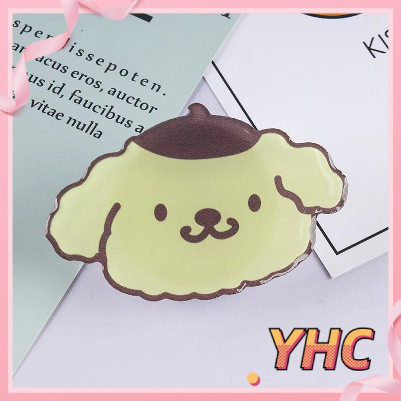 Giá Đỡ Điện Thoại Chất Liệu Epoxy Acrylic Họa Tiết Hoạt Hình Có Thể Gấp Gọn Tiện