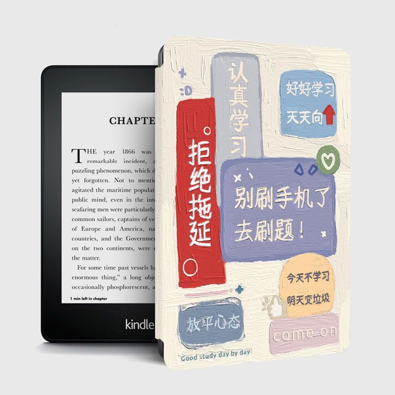 Bao Da Máy Đọc Sách Nắp Gập Từ Tính Chất Lượng Cao Cho Kindle Paperwhite 4th 5th Kindle Paperwhite 1/2/3th