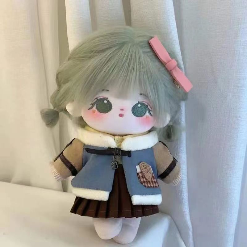 Búp Bê Nhồi Bông Maruya Tóc Dài 20cm Làm Quà Tặng Sinh Nhật Cho Bạn Gái