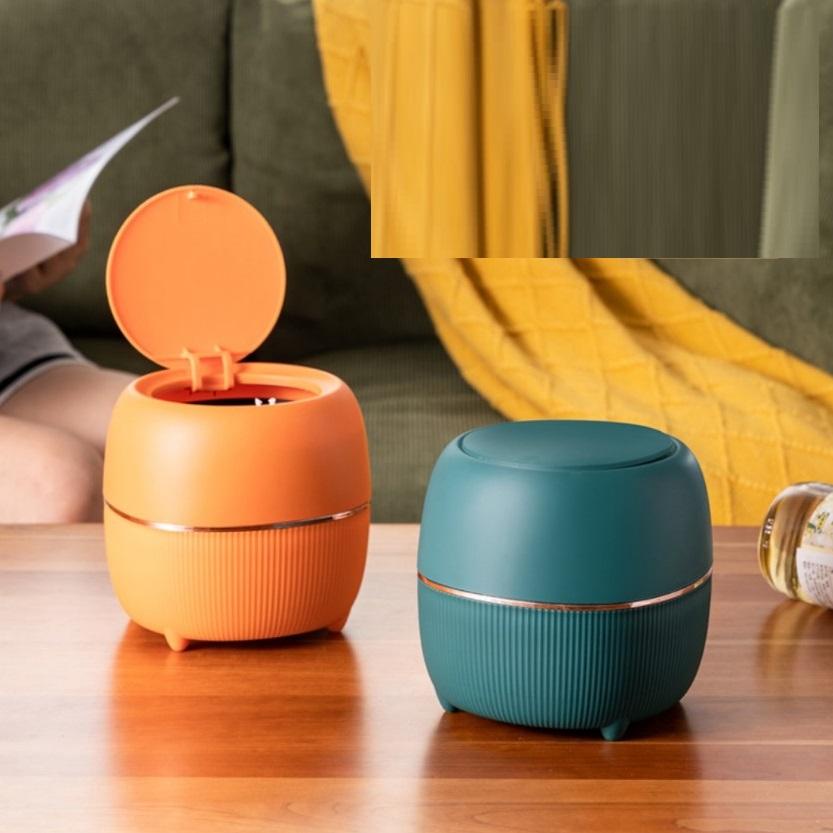 Hộp Đựng Rác Mini Để Bàn Hình Gấu hình mèo hình kitty siêu đáng yêu