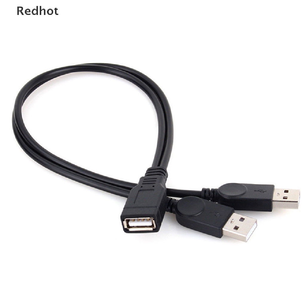 Dây Cáp Sạc / Truyền Dữ Liệu Nối Dài Chữ Y USB 2.0 1 Female Sang 2 Male