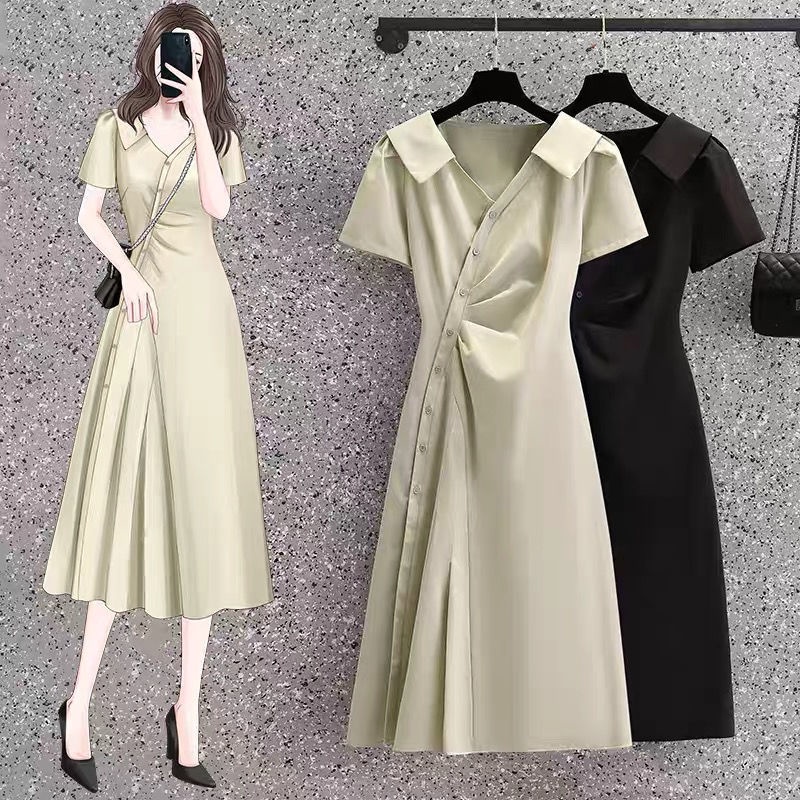 Phụ Kiện Điện Tử U43824 U43824# Đầm Maxi Mỏng Mùa Hè Kích Thước Lớn Thanh Lịch Cho Phụ Nữ Mang Thai Hàng Mới Về