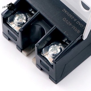 sunnyheart BRM-40VD 40A 0-10V DC Input 0-250V AC Load Solid State Relay Voltage Regulator
