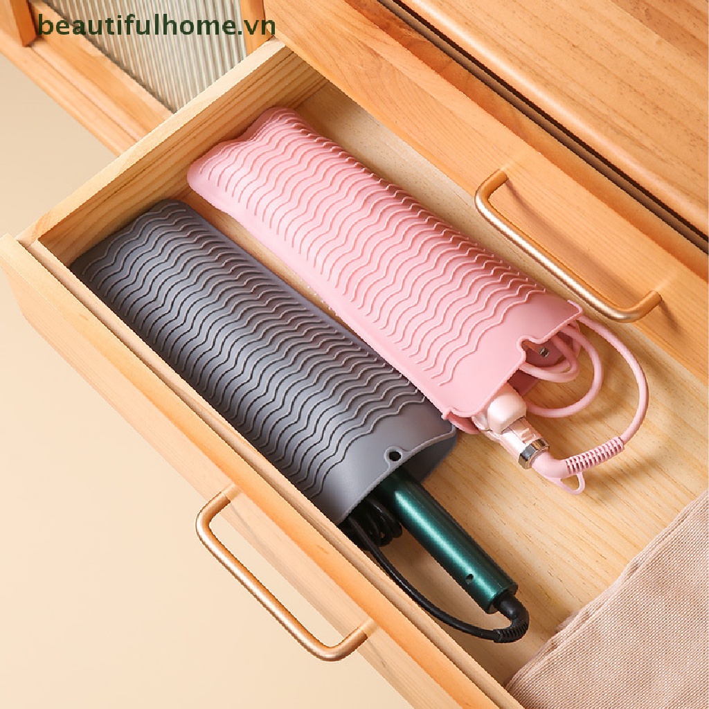 Thảm Silicone Chịu Nhiệt Hỗ Trợ Duỗi / Uốn / Duỗi Tóc Tiện Dụng