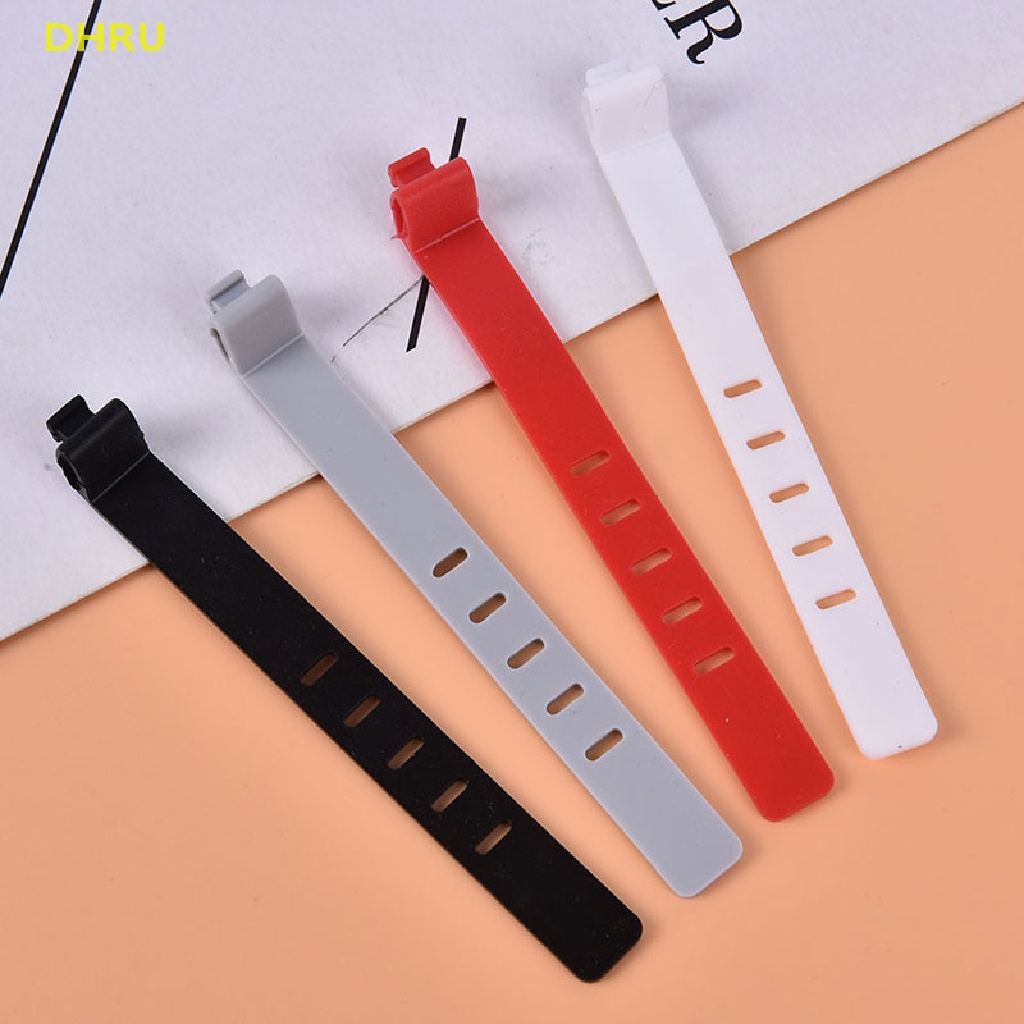 Dh Bộ 2 Dây Quấn Dây Cáp Sạc / Tai Nghe Bằng Silicon Tiện Dụng