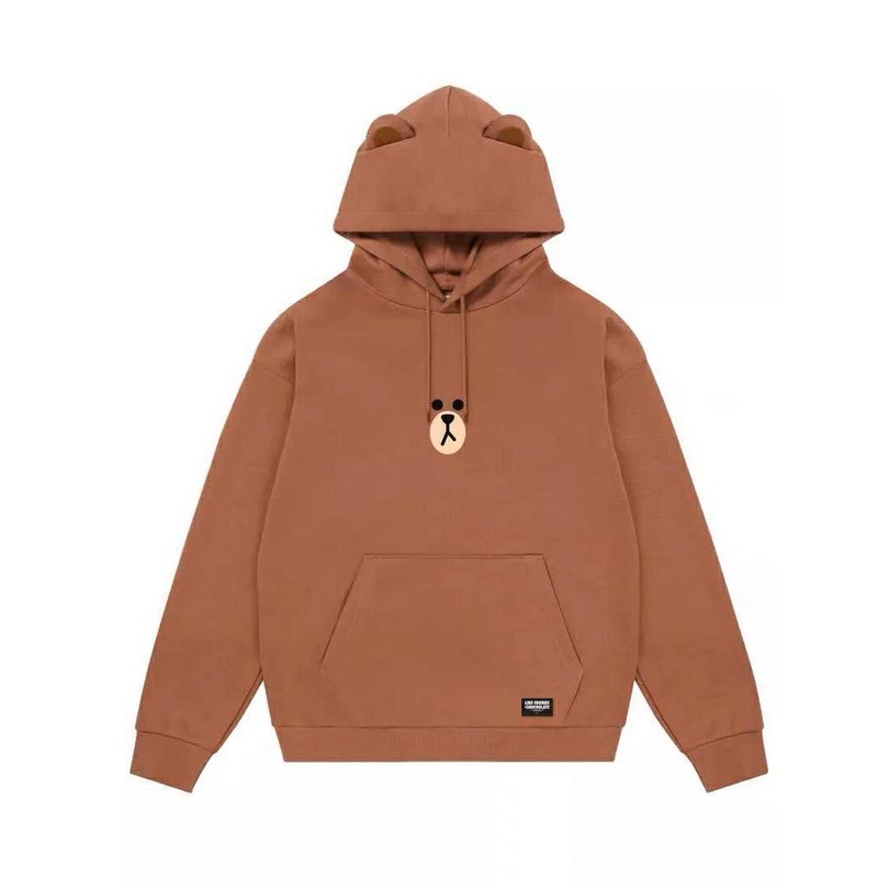 Áo Hoodie Gấu Brown