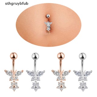 Khuyên RốN HìNh BướM ĐíNh Đá Xinh XắN
