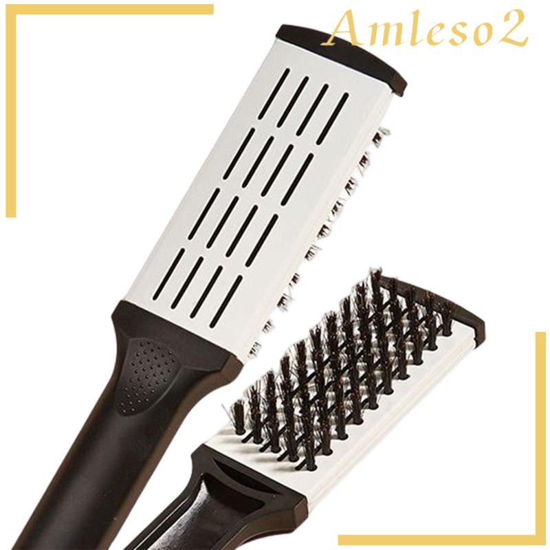 Lược Chải Thẳng Tóc Hai Mặt Chuyên Nghiệp Cho Nữ