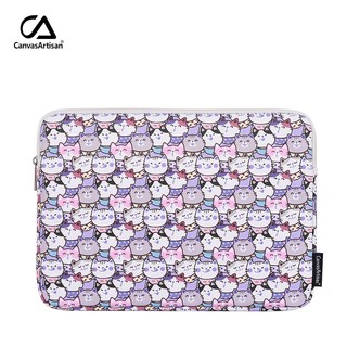 CanvasArtisan Túi Đựng Laptop Chống Thấm Nước Họa Tiết Hoạt Hình Cho Macbook Air Pro M1 M2 Thinkpad Acer Dell 11 12 13 14 15 inch
