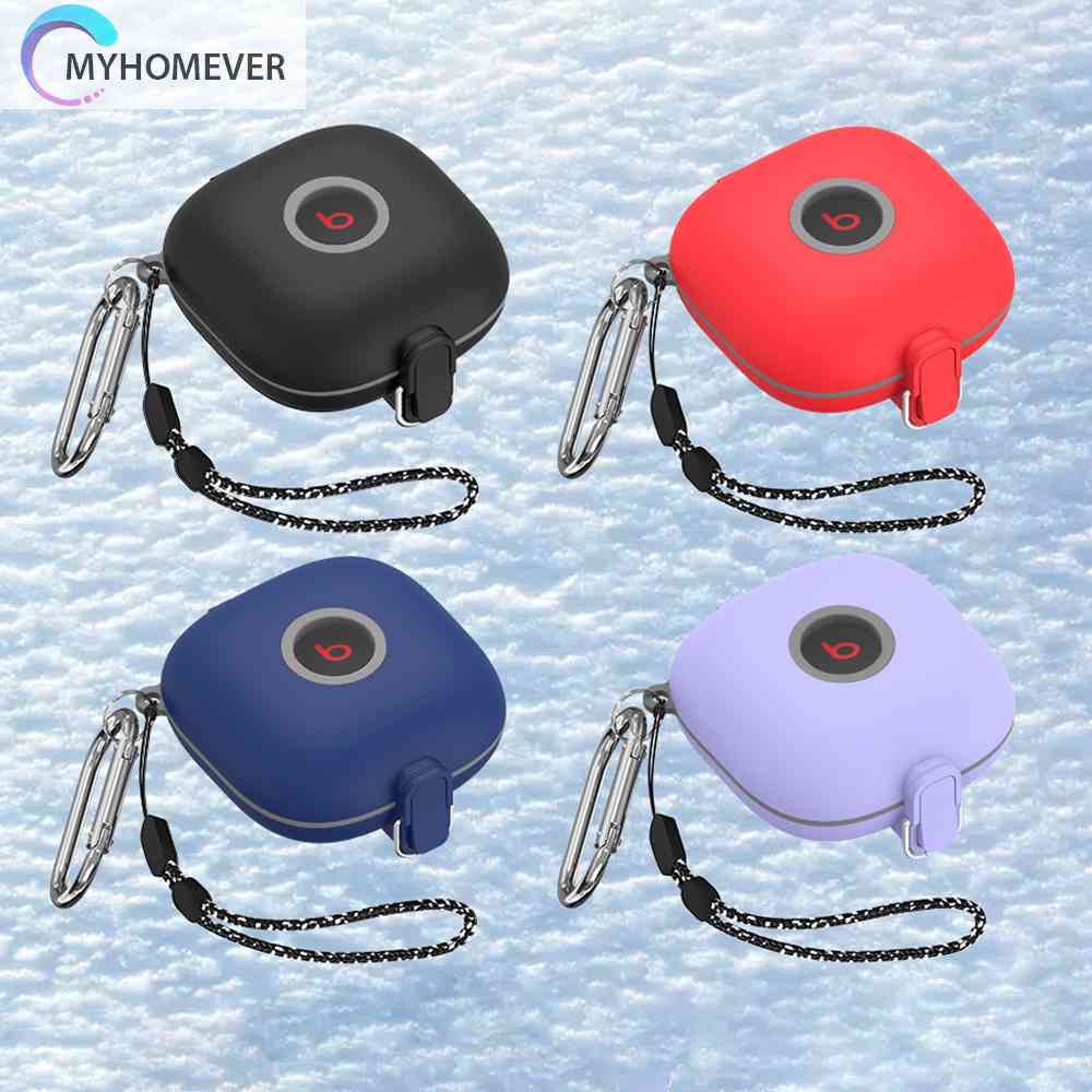 Vỏ Bảo Vệ Hộp Sạc Tai Nghe Beats Fit Pro Bằng TPU + PC Chất Lượng Cao