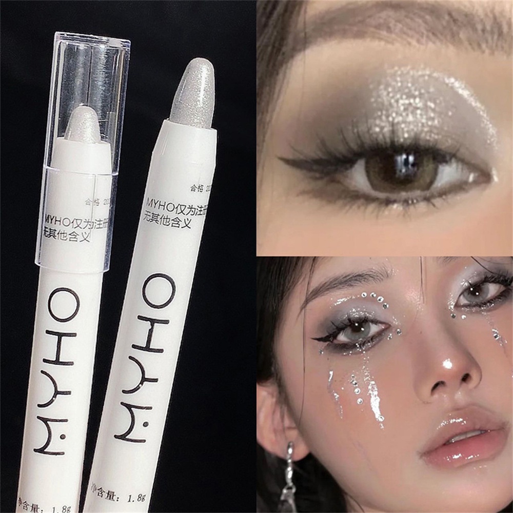Dika Lu Highlighter Matte Highlighting Undercover Pencil Phấn Mắt Màu Ngọc Trai Chống Nước Lâu Trôi Rouge PK Judydoll .