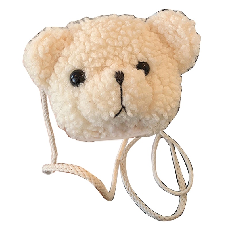 Túi Đeo Chéo Vai Hình Gấu Bông Dễ Thương Dành Cho Nữ