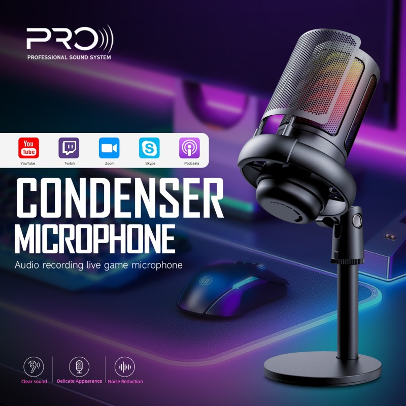 Micro USB Thu Âm Chuyên Nghiệp Cho Máy Tính