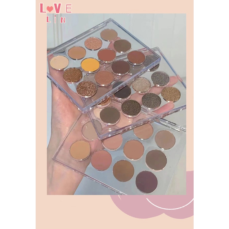 [Lovelin] Bảng Phấn Mắt 12 Màu Ánh Kim Tuyến Lấp Lánh Chống Nước Chống Mồ Hôi Phong Cách Mới