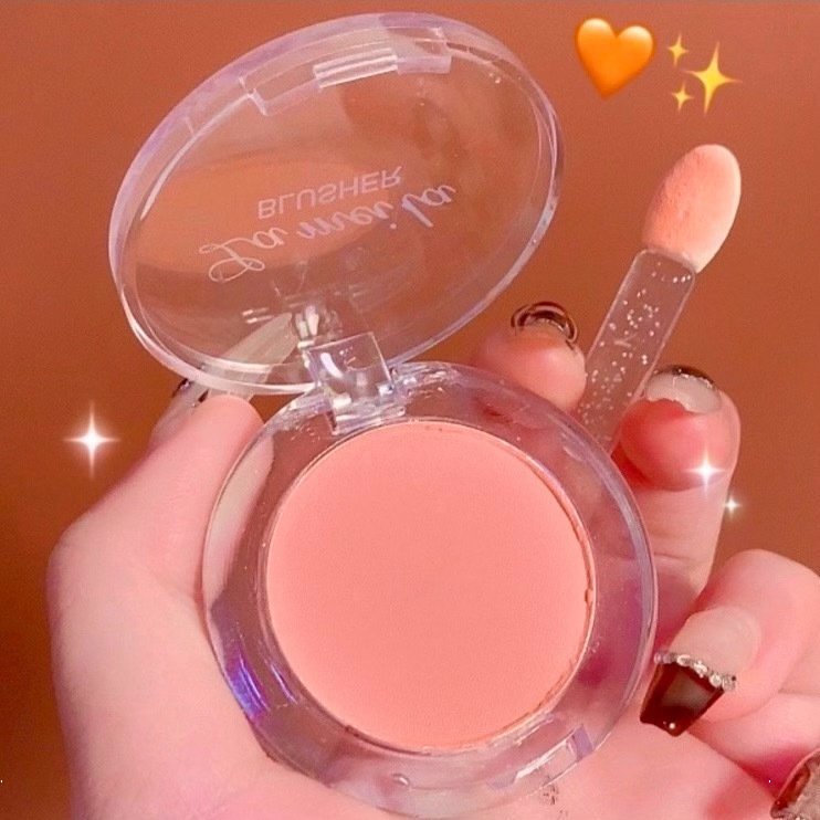 Phấn Má Hồng Đơn Sắc Làm Sáng Tự Nhiên Lâu Trôi Không Thấm Nước Không Dễ Phai Màu