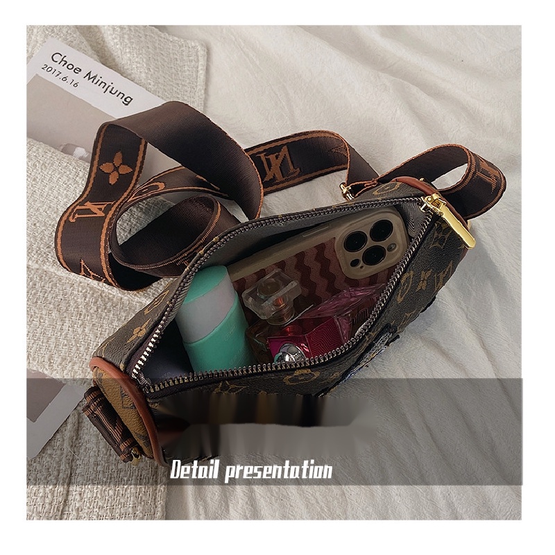 Túi Đeo Chéo Dáng Vuông Nhỏ Phong Cách Retro Thời Trang 2023 Cao Cấp Cho Nữ nhà Mibon