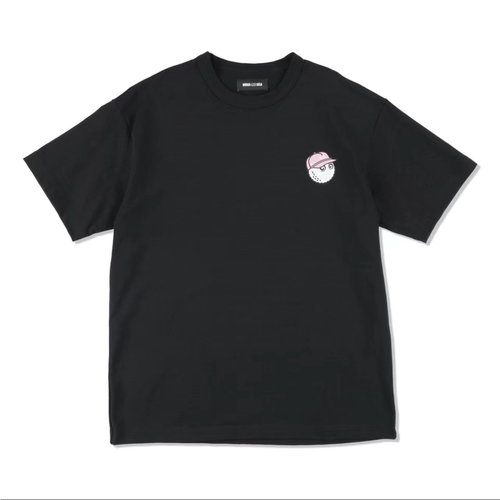 Áo Thun Đánh Golf Malbon Cổ Tròn Ngắn Tay Dáng Rộng In Chữ Sau Lưng Thời Trang Cho Nam Và Nữ