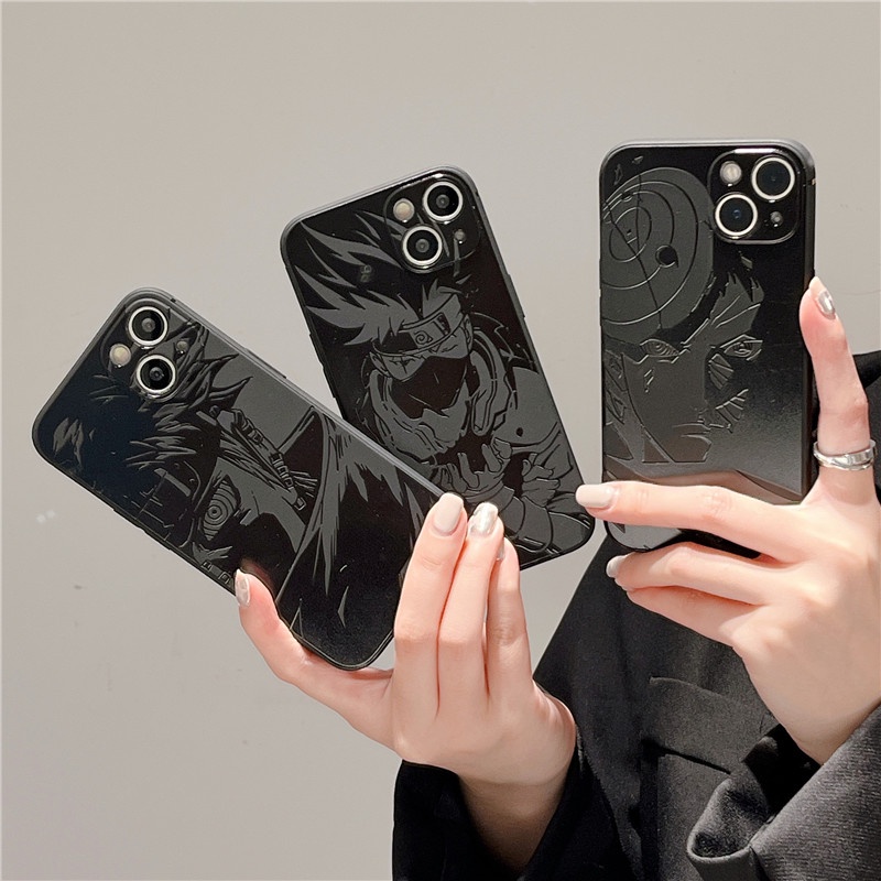 Ốp Điện Thoại Họa Tiết Naruto Kakashi Payne Akatsuki Cho iPhone 14 11 12 13 Pro Max 7 8 X XR XS iPhone11