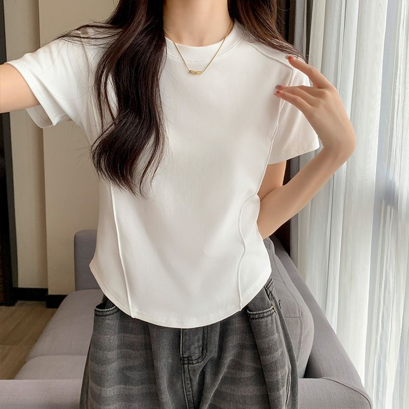 COZOKC Áo Thun Ngắn Tay Hở Vai Thời Trang Dành Cho Nữ