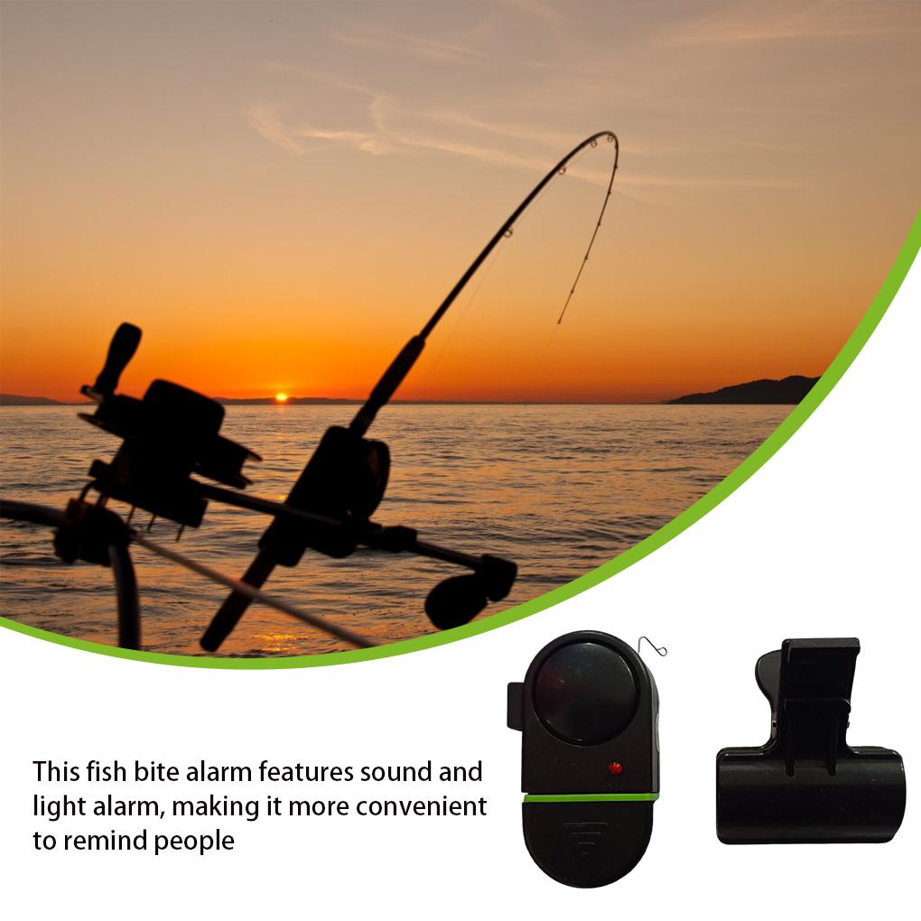 Chuông Báo Cá Cắn Câu 80dB Bằng Nhựa Có Kẹp Tiện Dụng
