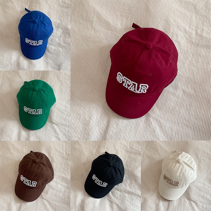 Mũ Lưỡi Trai Thể Thao Thêu Chữ Thời Trang Cho Bé