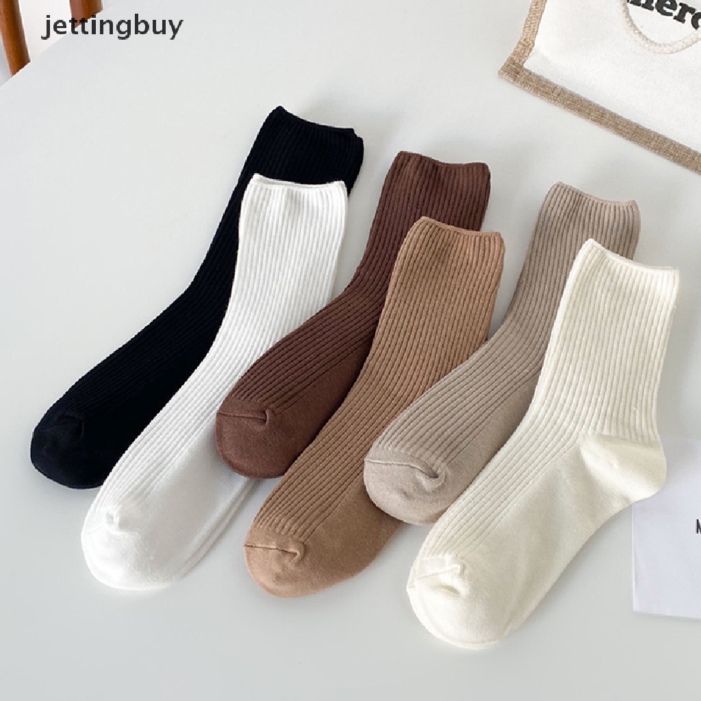 Vớ Cotton Dày Giữ Ấm Thời Trang Thu Đông Cho Nữ