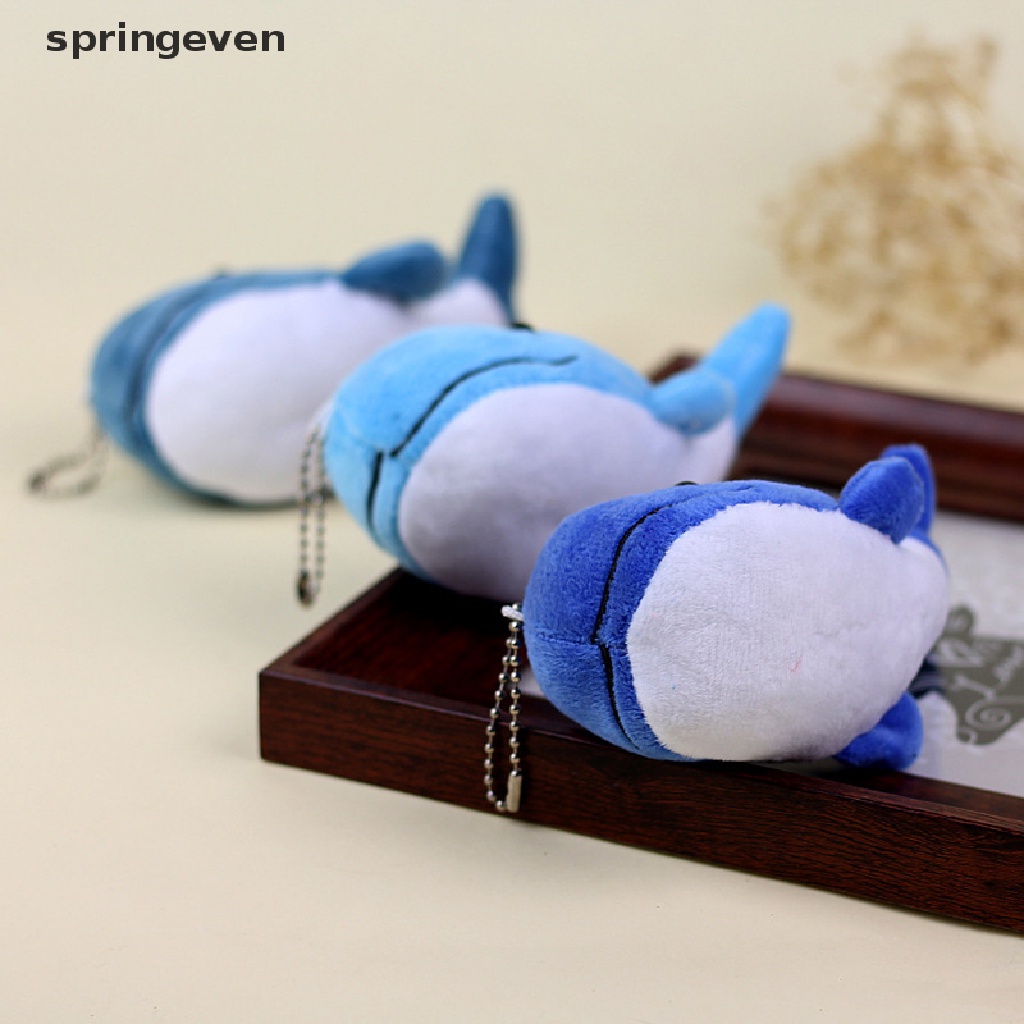 Cá Voi Nhồi Bông Mềm Mại Trang Trí Móc Khóa