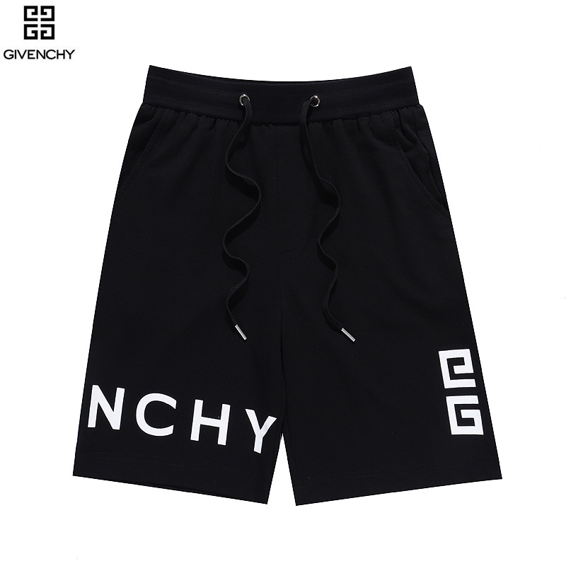 Giv-enc8- Quần Short Vải Len In logo Chữ Phong Cách Đường Phố Cao Cấp Mới Nhất Dành Cho Nam Và Nữ