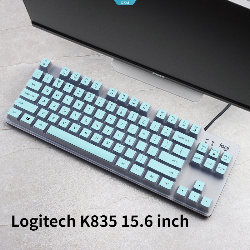 Film Dán Bảo Vệ Bàn Phím Laptop 15.6 Inches Logitech K845 / K835 Bằng Silicon Chống Thấm Nước / Bụi Bẩn Tiện Dụng